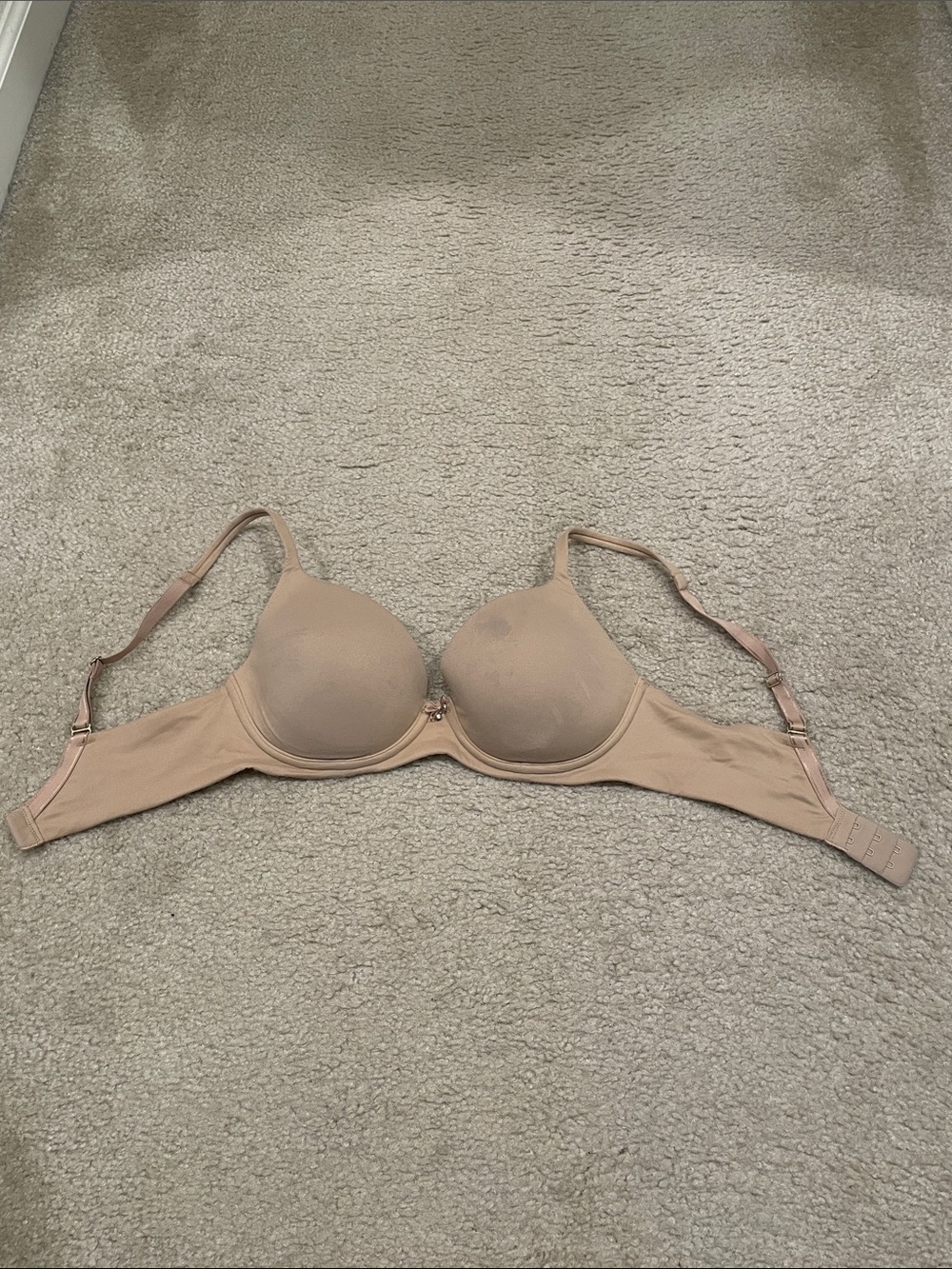 Preowned Soma Smooth T-Shirt Nude Bra 32D
